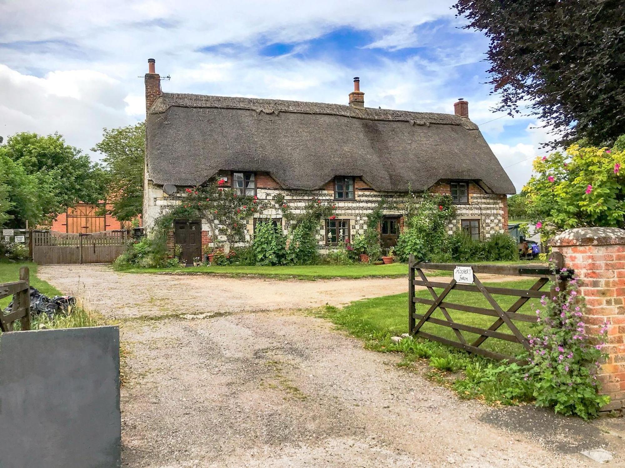 Hoopers Farmhouse Tilshead Esterno foto